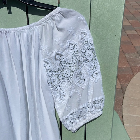 LOFT White Off Shoulder Top - Picture 6 of 6